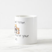 Mug Citation Vet : S'il vous plaît ne pas Litter, Spay (Centre)