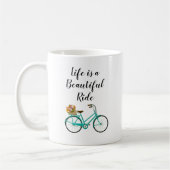 Mug Citation vintage Bicycle Belle illustration (Gauche)
