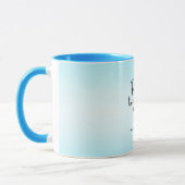 Mug Citations affirmatives de santé mentale positive C (Gauche)