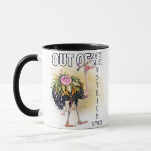 Mug Citations amusantes Drôle Quirky Whimsical Bird