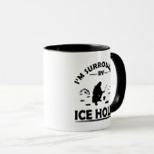 Mug citations amusantes sur les amateurs de pêche à la (Devant droit)