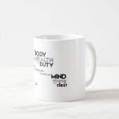 Mug CITATIONS : Bouddha : Bonnes santés (Devant droit)