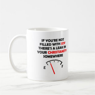Mug Citations Chrétiennes Remplies de Joie