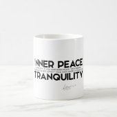 Mug CITATIONS : Dalai Lama - paix intérieure (Centre)