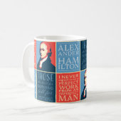 Mug Citations d'Alexander Hamilton (Devant gauche)