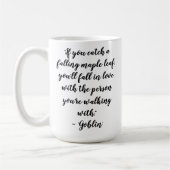 Mug Citations d'amour de Kdrama Goblin (Gauche)