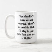 Mug Citations d'amour du drame coréen Goblin (Gauche)
