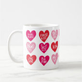 Mug Citations d'amour mignon sur Heureuse Sainte-Valen (Gauche)