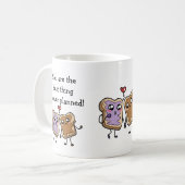 Mug Citations d'amour pour lui - Drôle - Peut être per (Devant gauche)