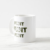 Mug citations de chasse disant chasseur amant (Devant gauche)