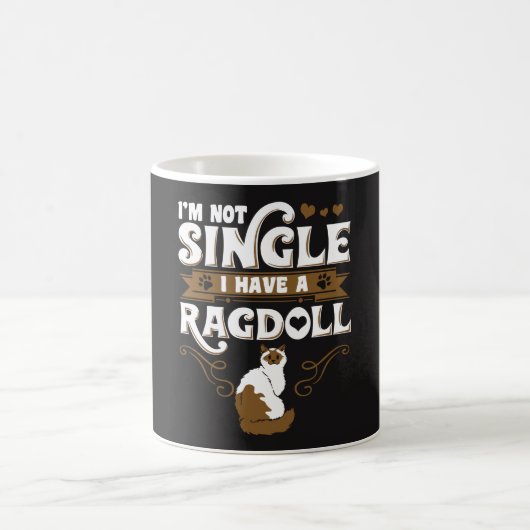 Mug Citations de chat de Ragdoll (Centre)