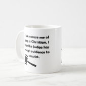 Mug Citations de Chrétiens Condamnés Accusés (Devant gauche)