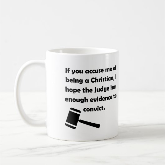 Mug Citations de Chrétiens Condamnés Accusés (Gauche)