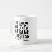 Mug Citations de Chrétiens Moyens Dictons (Devant gauche)