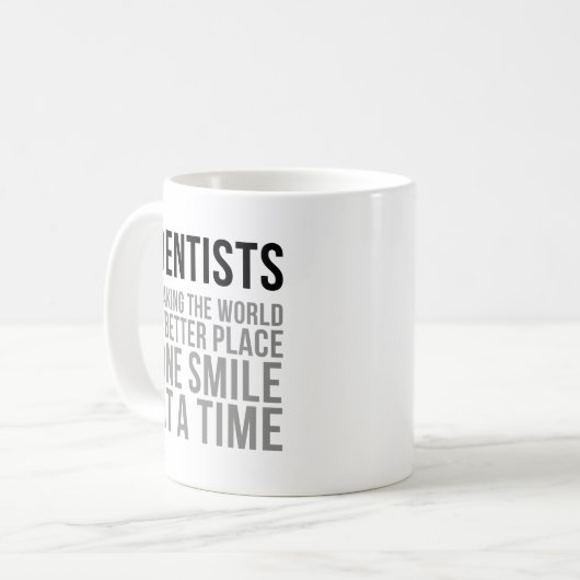 Mug Citations de dentiste (Devant gauche)