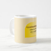 Mug Citations De Gratitude & Citations Inspirationnell (Devant gauche)