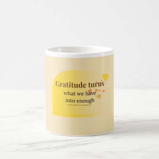 Mug Citations De Gratitude & Citations Inspirationnell (Centre)