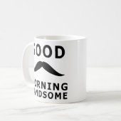 Mug Citations de inspiration belles de matin bonjour (Devant gauche)