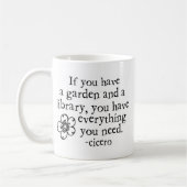 Mug Citations de jardin (Gauche)