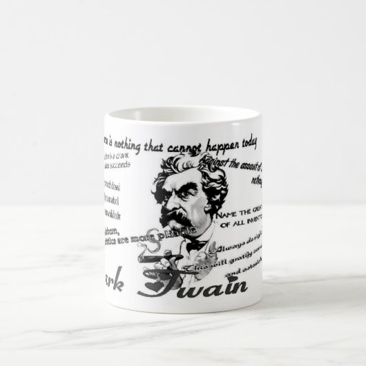 Mug Citations de Mark Twain (Centre)
