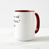 Mug Citations de motivation (Devant droit)