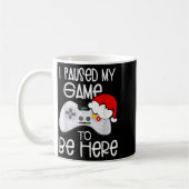 Mug Citations De Noël Drôle J'Ai Suspendu Mon Jeu Pour (Gauche)
