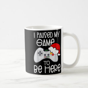 Mug Citations De Noël Drôle J'Ai Suspendu Mon Jeu Pour