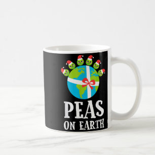 Mug Citations de Noël drôles Petits Pois sur Terre Gif