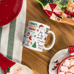 Mug Citations de Noël Spirit-Holiday & Graphisme gai
