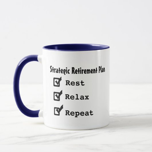 Mug Citations De Retraite Personnalisées, Blagues, Pun (Gauche)