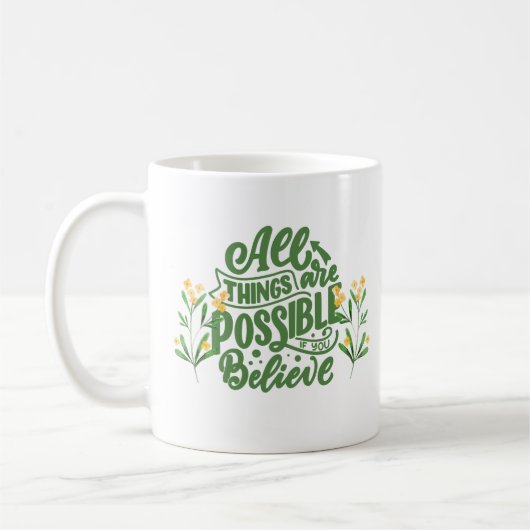 Mug Citations de signification verte (Gauche)