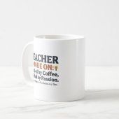Mug Citations de style Enseignant Mode Activé (Devant gauche)