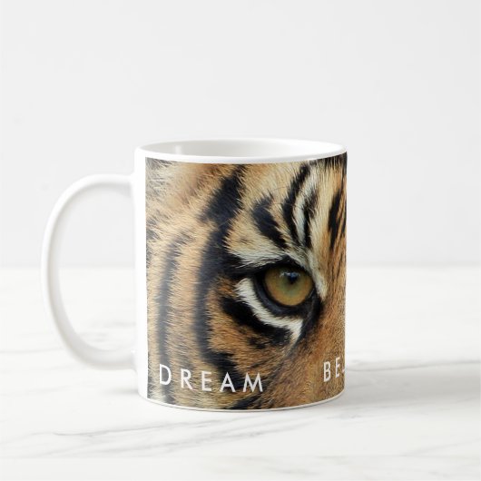 Mug Citations de succès motivationnel du modèle Classi (Gauche)