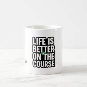 Mug Citations de texte de retraite de golf pour golfeu