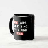 Mug Citations de vie motivante (Devant gauche)