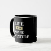 Mug Citations de vie motivante (Devant gauche)