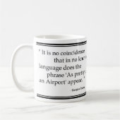Mug Citations de voyage de Douglas Adams (Gauche)