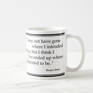 Mug Citations de voyage de Douglas Adams