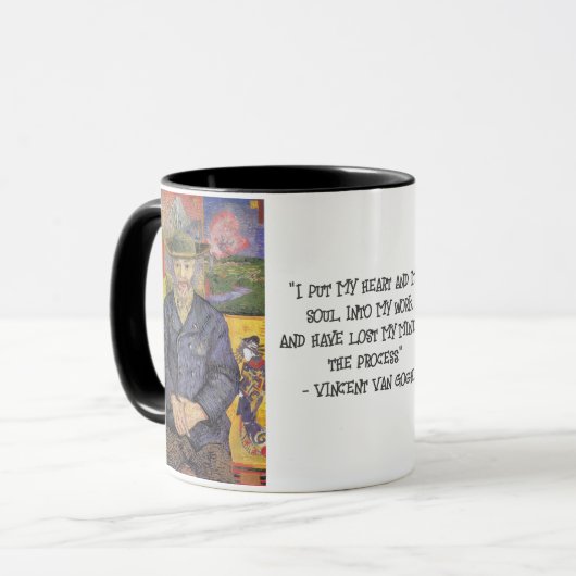 Mug Citations d'Humour Van Gogh (Devant gauche)
