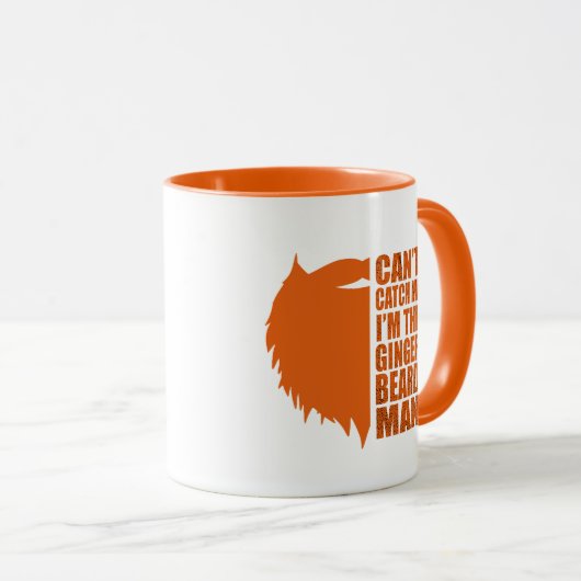 Mug citations drôles de ginger bebe man (Devant droit)