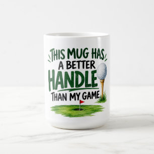 Mug Citations drôles de golf pour golfeur