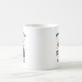 Mug Citations drôles de retraite de chat Jour du chat (Centre)