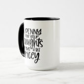 Mug Citations drôles Humour (Devant gauche)