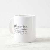 Mug citations drôles pour Nutritionist (Devant gauche)