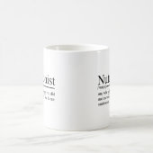 Mug citations drôles pour Nutritionist (Centre)