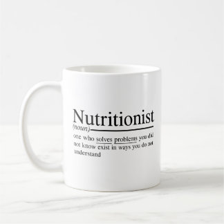 Mug citations drôles pour Nutritionist