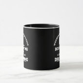 Mug Citations drôles sur la pêche sur glace avec de l' (Centre)
