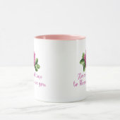 Mug Citations drôles sur les roses et l'amour (Centre)