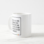 Mug Citations du 11° siècle, Liberté des Africains-Amé (Devant gauche)