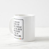 Mug Citations du 11° siècle, Liberté des Africains-Amé (Devant gauche)